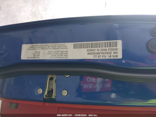 2C3CDXGJ9MH522690 Dodge Charger Scat Pack Rwd