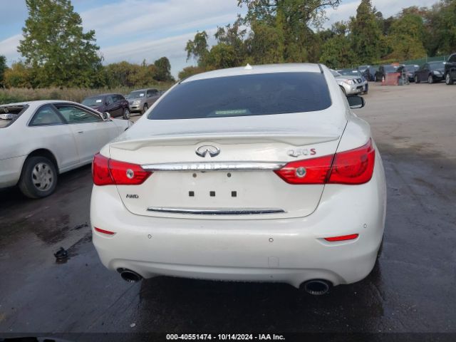 JN1FV7AR0GM451775 Infiniti Q50 3.0t Red Sport 400