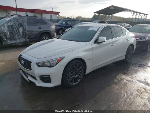 JN1FV7AR0GM451775 Infiniti Q50 3.0t Red Sport 400