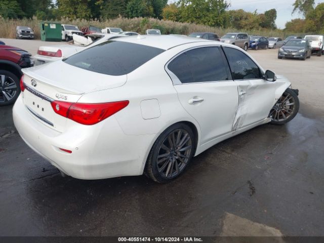 JN1FV7AR0GM451775 Infiniti Q50 3.0t Red Sport 400