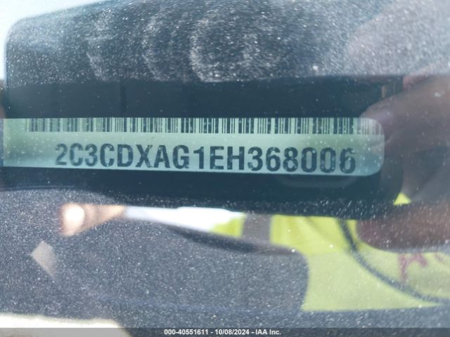 2C3CDXAG1EH368006 Dodge Charger Police
