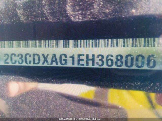 2C3CDXAG1EH368006 Dodge Charger Police