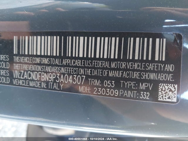 Dodge Hornet Gt Plus Awd 2023 ZACNDFBN9P3A04307 Image 9