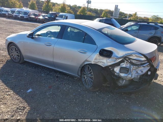 W1K5J4HBXPN419492 Mercedes-Benz Cla 250 Coupe 4matic