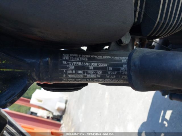 2013 VICTORY MOTORCYCLES BOARDWALK 5VPRB36N0D3013388 Photo 9