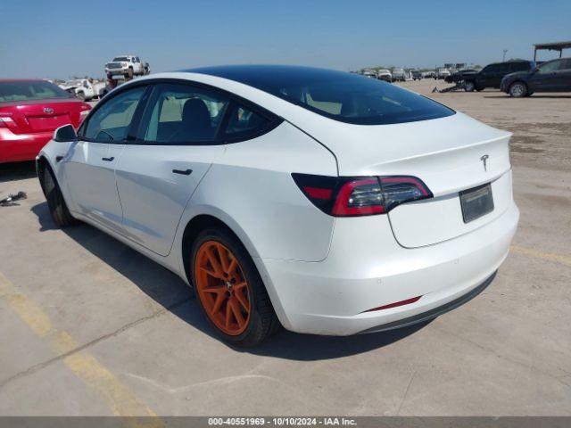 5YJ3E1EA0MF023016 Tesla Model 3 Standard Range Plus Rear-wheel Drive