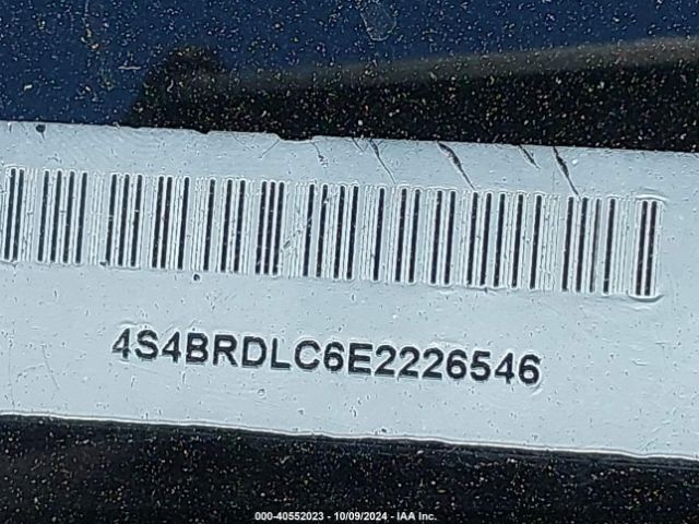 4S4BRDLC6E2226546 Subaru Outback 3.6r Limited
