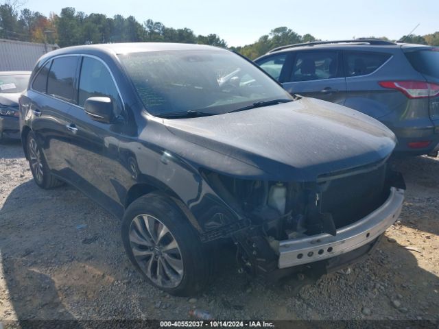 5FRYD3H41FB012439 Acura Mdx Technology Package