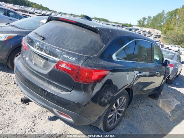 5FRYD3H41FB012439 Acura Mdx Technology Package