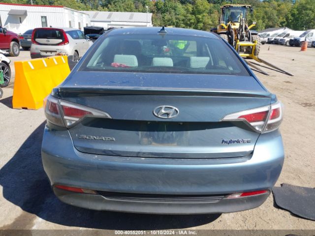 KMHE24L13GA041816 Hyundai Sonata Hybrid Se