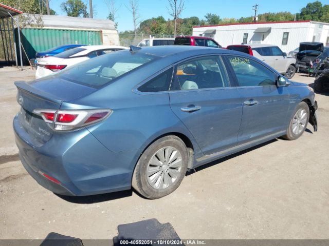KMHE24L13GA041816 Hyundai Sonata Hybrid Se