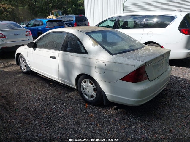2001 Honda Civic Lx მანქანა იყიდება აუქციონზე, vin: 1HGEM22511L106165, აუქციონის ნომერი: 40552255
