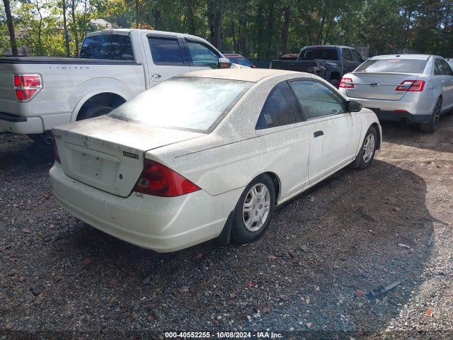 2001 Honda Civic Lx მანქანა იყიდება აუქციონზე, vin: 1HGEM22511L106165, აუქციონის ნომერი: 40552255
