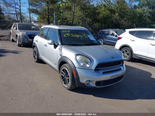 2012 MINI COOPER S COUNTRYMAN WMWZC5C57CWL62649 Photo 0
