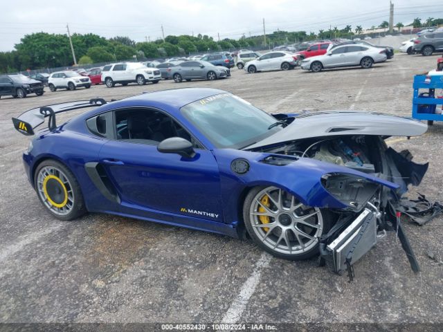 WP0AE2A86RK274617 Porsche 718 Cayman Gt4 Rs