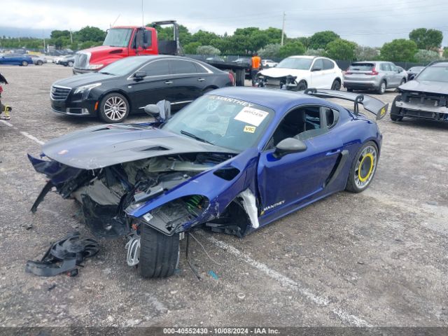 WP0AE2A86RK274617 Porsche 718 Cayman Gt4 Rs