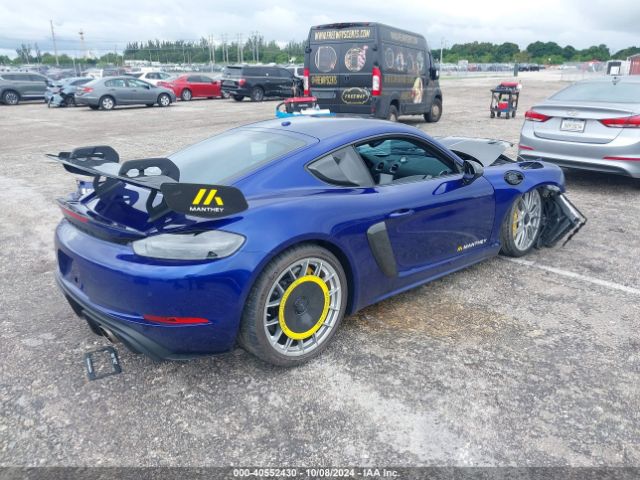 WP0AE2A86RK274617 Porsche 718 Cayman Gt4 Rs
