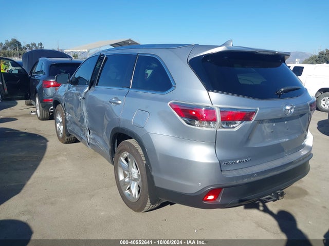 5TDYKRFH9ES030634 Toyota Highlander Limited V6