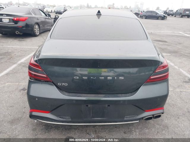 KMTG34TA6PU120178 Genesis G70 2.0t Rwd