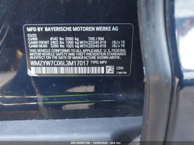WMZYW7C06L3M17017 Mini Countryman