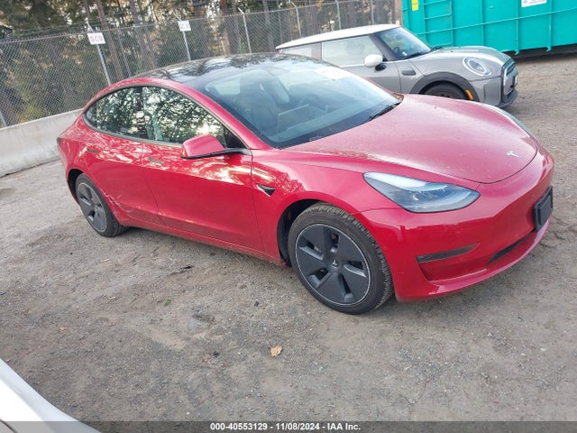 2022 TESLA MODEL 3 5YJ3E1EB6NF252133 Photo 0