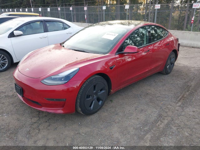 2022 TESLA MODEL 3 5YJ3E1EB6NF252133 Photo 1