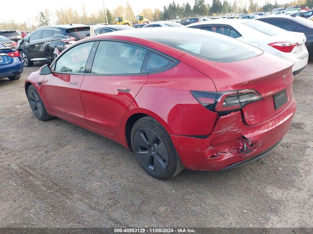 2022 TESLA MODEL 3 5YJ3E1EB6NF252133 Photo 2