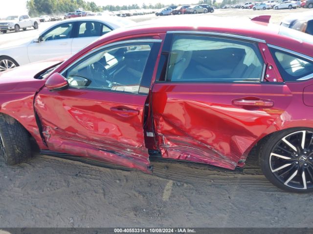 1HGCY2F87PA003644 Honda Accord Hybrid Touring