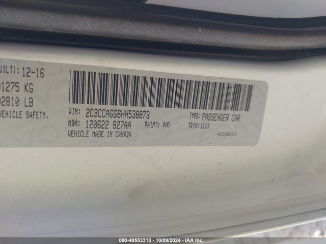 Chrysler 300 300s Alloy Edition Awd 2017 2C3CCAGG6HH538873 Image 9