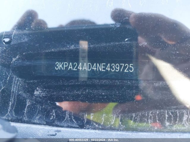 3KPA24AD4NE439725 KIA RIO LX
