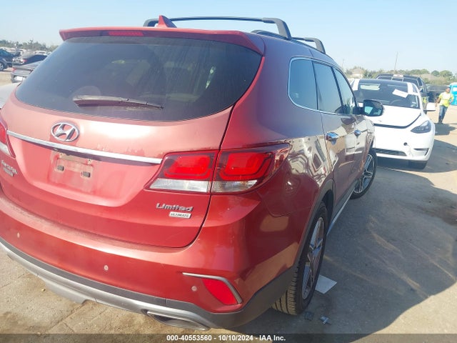 Hyundai Santa Fe Limited Ultimate 2017 KM8SR4HF7HU175327 Image 4