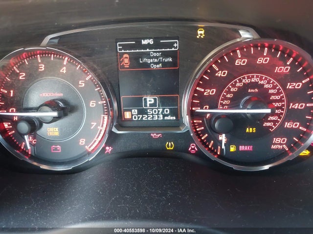 Subaru Wrx Premium 2017 JF1VA1E60H8809457 Image 16