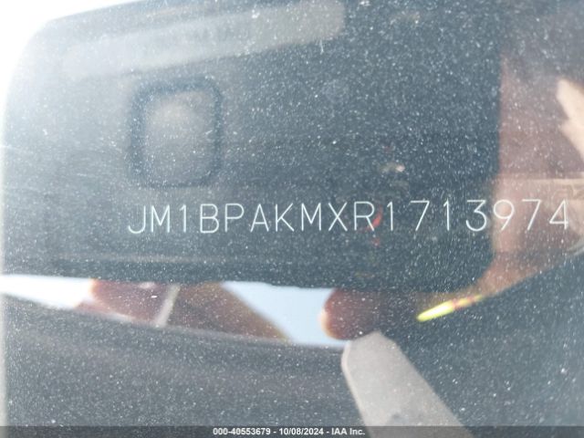 JM1BPAKMXR1713974 Mazda MAZDA3