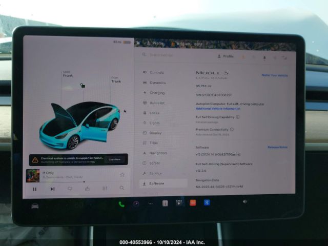 5YJ3E1EA1JF038751 Tesla Model 3 Long Range/mid Range