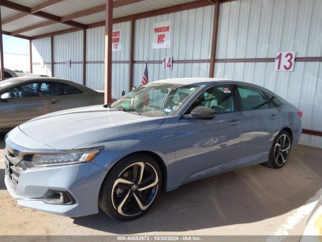 1HGCV3F21NA015621 Honda Accord Hybrid Sport