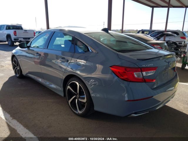 1HGCV3F21NA015621 Honda Accord Hybrid Sport