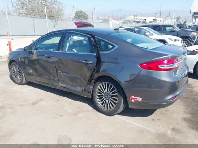 3FA6P0PU0HR379646 Ford Fusion Energi Se Luxury