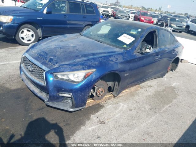 JN1FV7AP0JM461695 Infiniti Q50 3.0t Red Sport 400