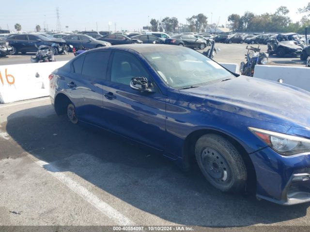 JN1FV7AP0JM461695 Infiniti Q50 3.0t Red Sport 400