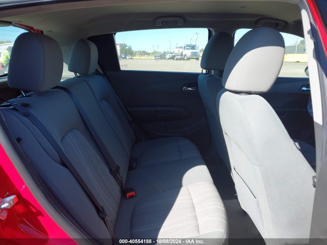 Chevrolet Sonic Lt Auto 2015 1G1JC6SG9F4213791 Image 8