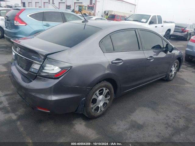 19XFB4F27FE200104 Honda CIVIC HYBRID