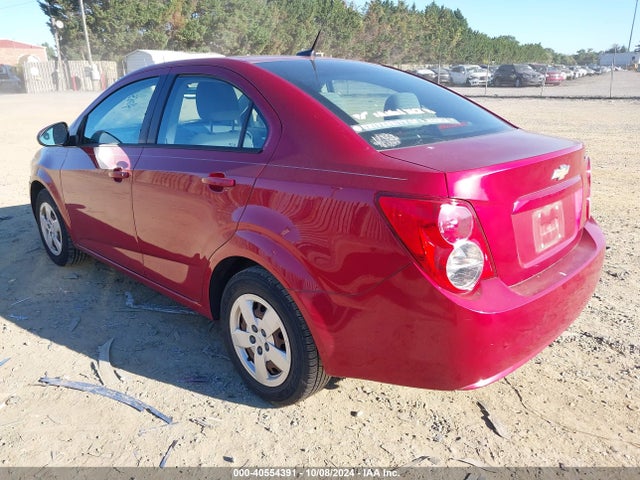 Chevrolet Sonic Ls Manual 2014 1G1JB5SH4E4118849 Image 3