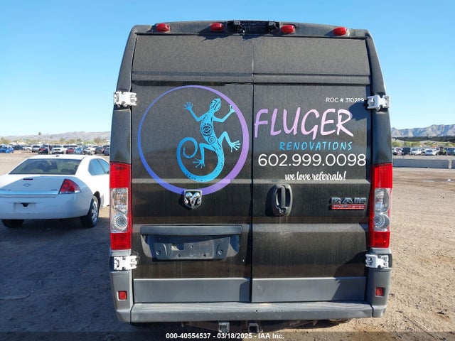 3C6TRVCG1JE138932 RAM Promaster 2500 High Roof 136 Wb