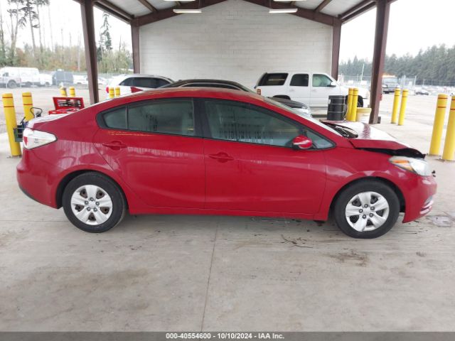 KNAFX4A64F5365452 KIA FORTE LX