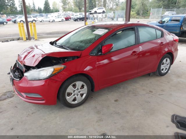 KNAFX4A64F5365452 KIA FORTE LX