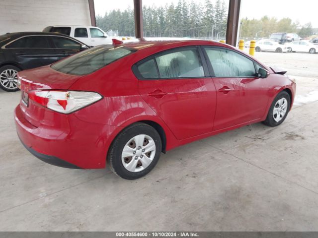 KNAFX4A64F5365452 KIA FORTE LX