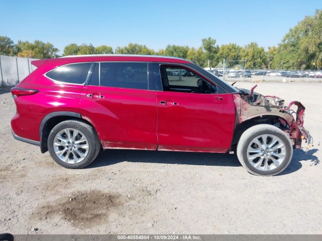 5TDDBRCH0MS521272 Toyota Highlander Hybrid Limited