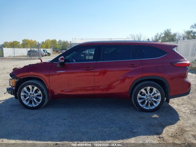 5TDDBRCH0MS521272 Toyota Highlander Hybrid Limited