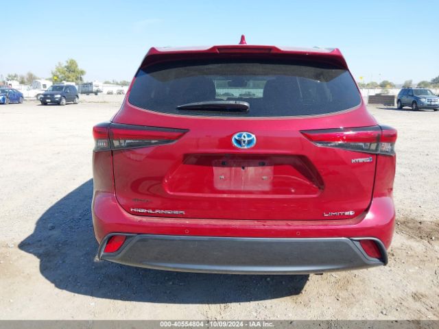 5TDDBRCH0MS521272 Toyota Highlander Hybrid Limited
