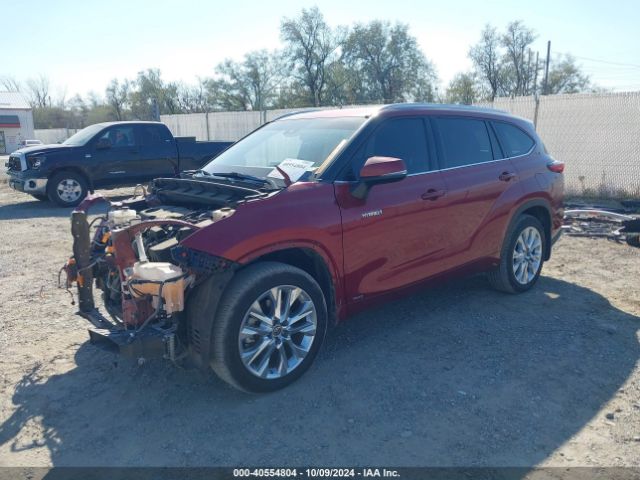 5TDDBRCH0MS521272 Toyota Highlander Hybrid Limited